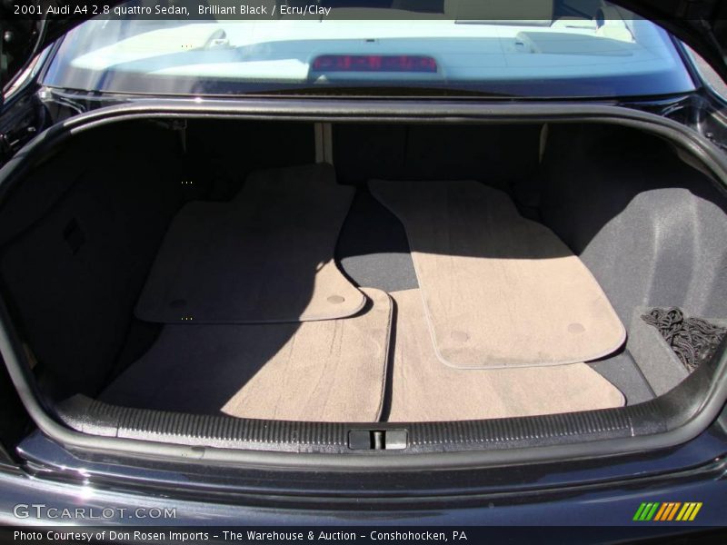 Brilliant Black / Ecru/Clay 2001 Audi A4 2.8 quattro Sedan