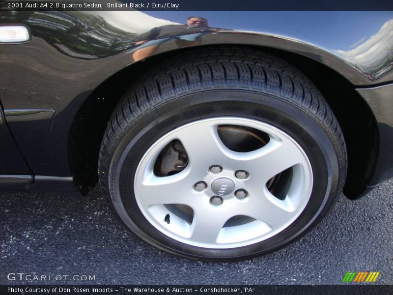 Brilliant Black / Ecru/Clay 2001 Audi A4 2.8 quattro Sedan