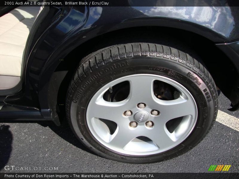 Brilliant Black / Ecru/Clay 2001 Audi A4 2.8 quattro Sedan