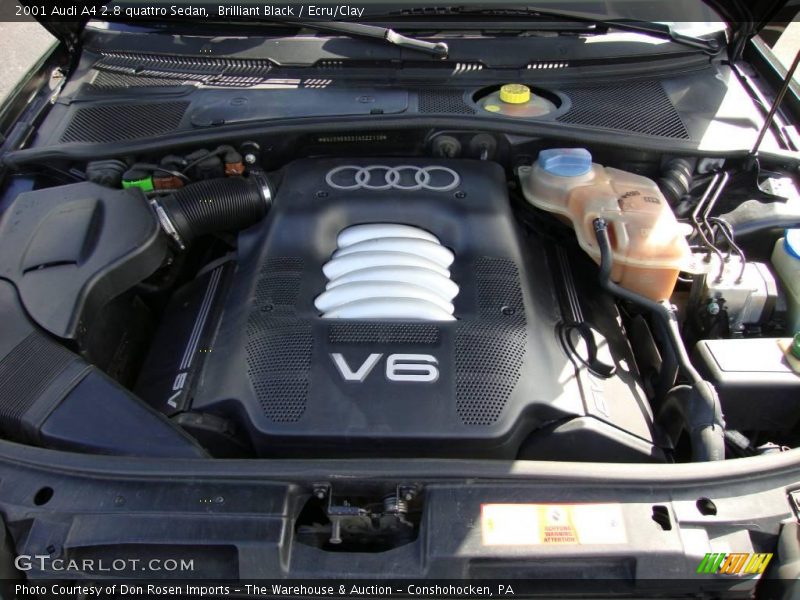 Brilliant Black / Ecru/Clay 2001 Audi A4 2.8 quattro Sedan