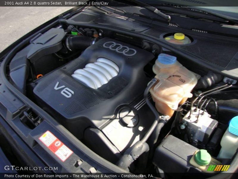 Brilliant Black / Ecru/Clay 2001 Audi A4 2.8 quattro Sedan