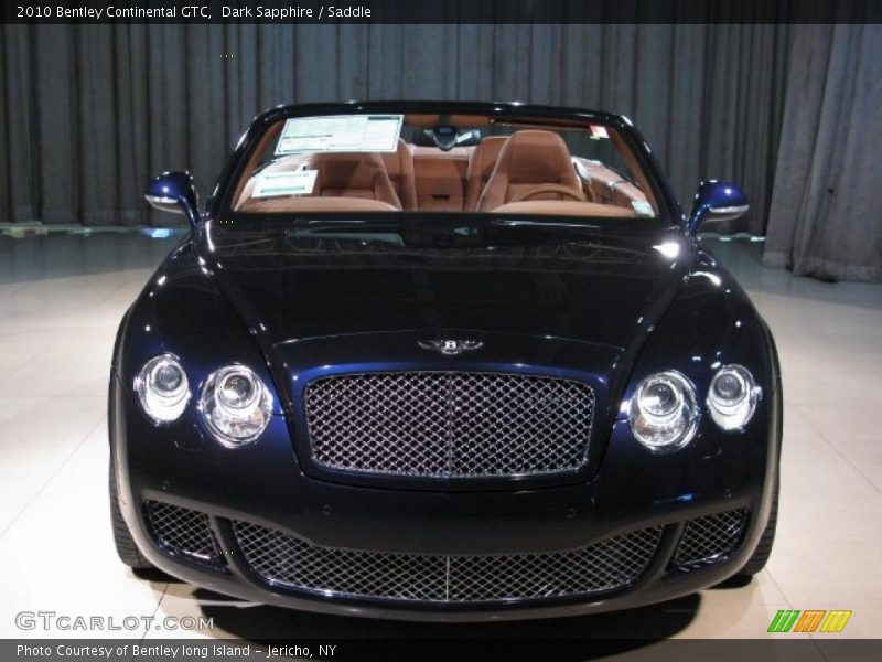 Dark Sapphire / Saddle 2010 Bentley Continental GTC