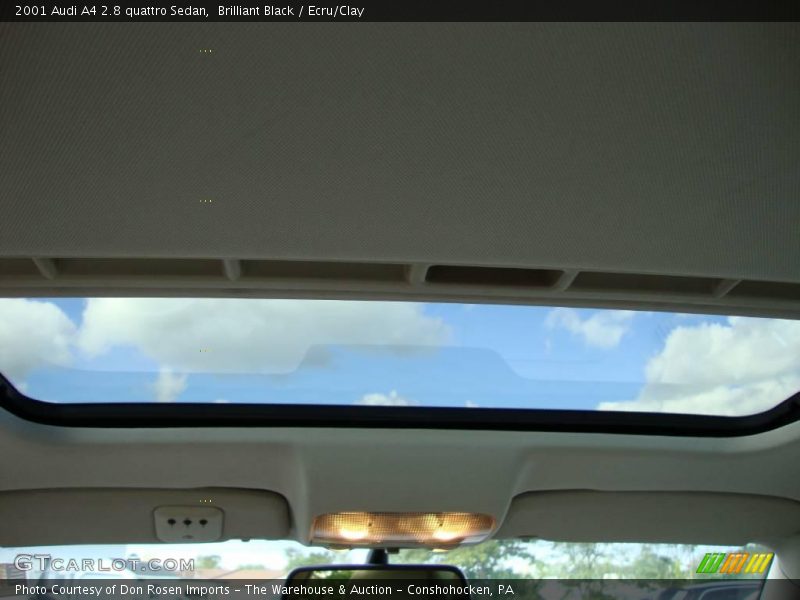 Brilliant Black / Ecru/Clay 2001 Audi A4 2.8 quattro Sedan