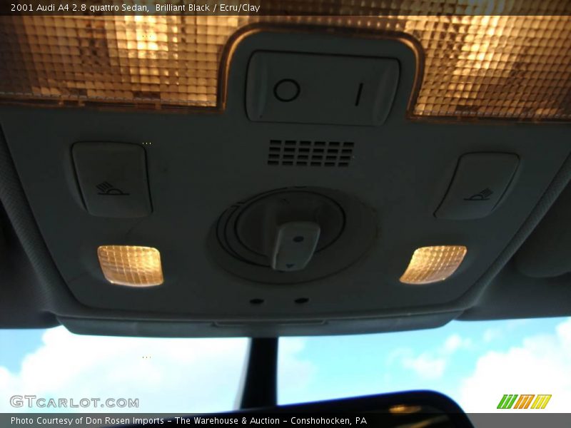 Brilliant Black / Ecru/Clay 2001 Audi A4 2.8 quattro Sedan