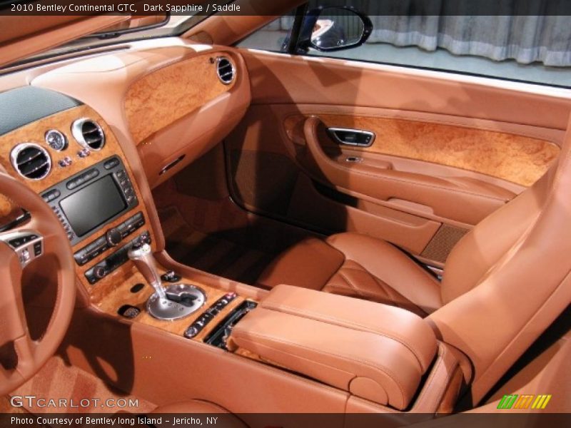 Dark Sapphire / Saddle 2010 Bentley Continental GTC