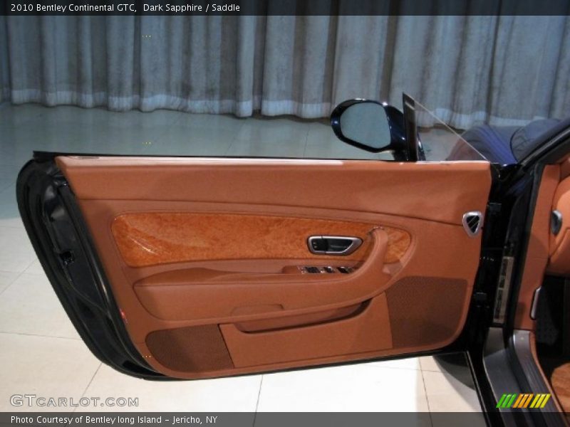 Dark Sapphire / Saddle 2010 Bentley Continental GTC