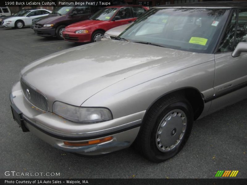 Platinum Beige Pearl / Taupe 1998 Buick LeSabre Custom