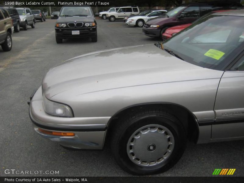 Platinum Beige Pearl / Taupe 1998 Buick LeSabre Custom