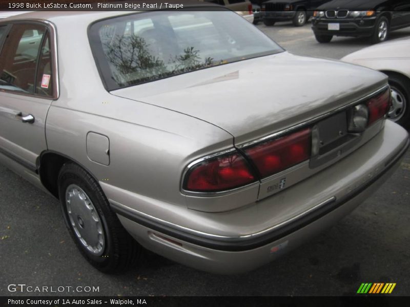 Platinum Beige Pearl / Taupe 1998 Buick LeSabre Custom