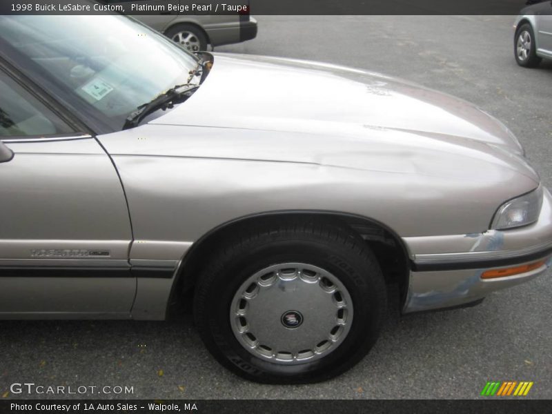 Platinum Beige Pearl / Taupe 1998 Buick LeSabre Custom