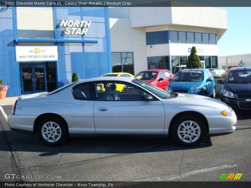 Galaxy Silver Metallic / Medium Gray 2002 Chevrolet Monte Carlo LS