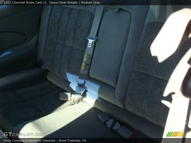 Galaxy Silver Metallic / Medium Gray 2002 Chevrolet Monte Carlo LS