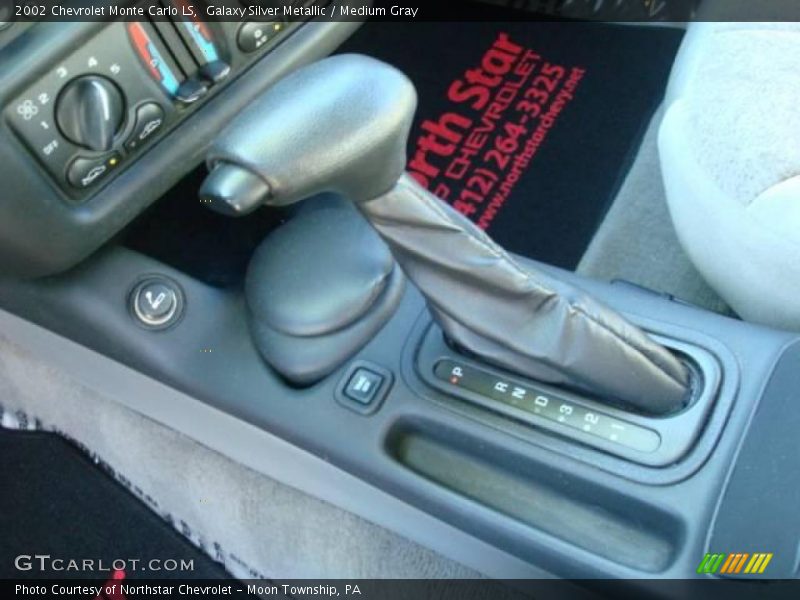 Galaxy Silver Metallic / Medium Gray 2002 Chevrolet Monte Carlo LS