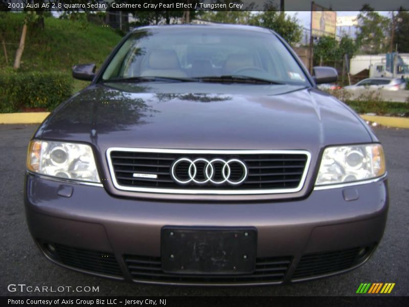Cashmere Gray Pearl Effect / Tungsten Grey 2001 Audi A6 2.8 quattro Sedan