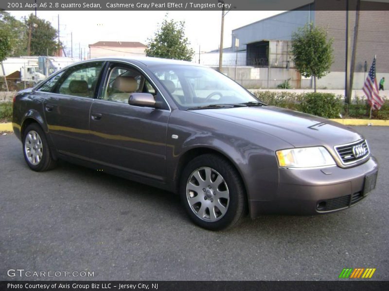 Cashmere Gray Pearl Effect / Tungsten Grey 2001 Audi A6 2.8 quattro Sedan
