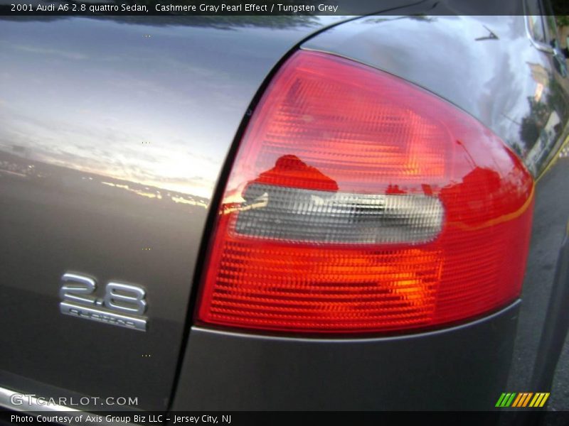 Cashmere Gray Pearl Effect / Tungsten Grey 2001 Audi A6 2.8 quattro Sedan