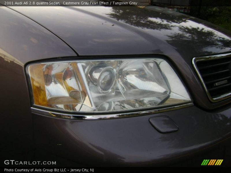 Cashmere Gray Pearl Effect / Tungsten Grey 2001 Audi A6 2.8 quattro Sedan