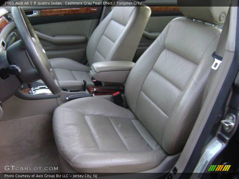 Cashmere Gray Pearl Effect / Tungsten Grey 2001 Audi A6 2.8 quattro Sedan