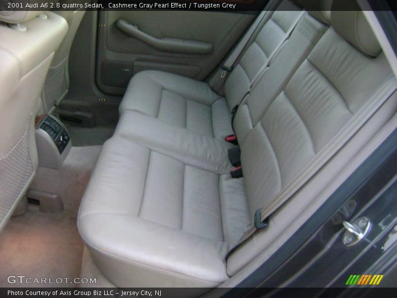 Cashmere Gray Pearl Effect / Tungsten Grey 2001 Audi A6 2.8 quattro Sedan