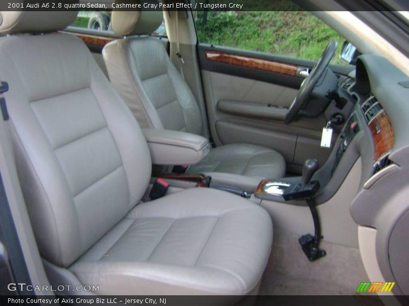 Cashmere Gray Pearl Effect / Tungsten Grey 2001 Audi A6 2.8 quattro Sedan