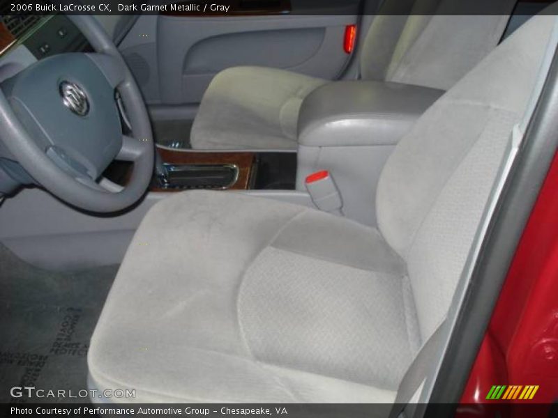 Dark Garnet Metallic / Gray 2006 Buick LaCrosse CX