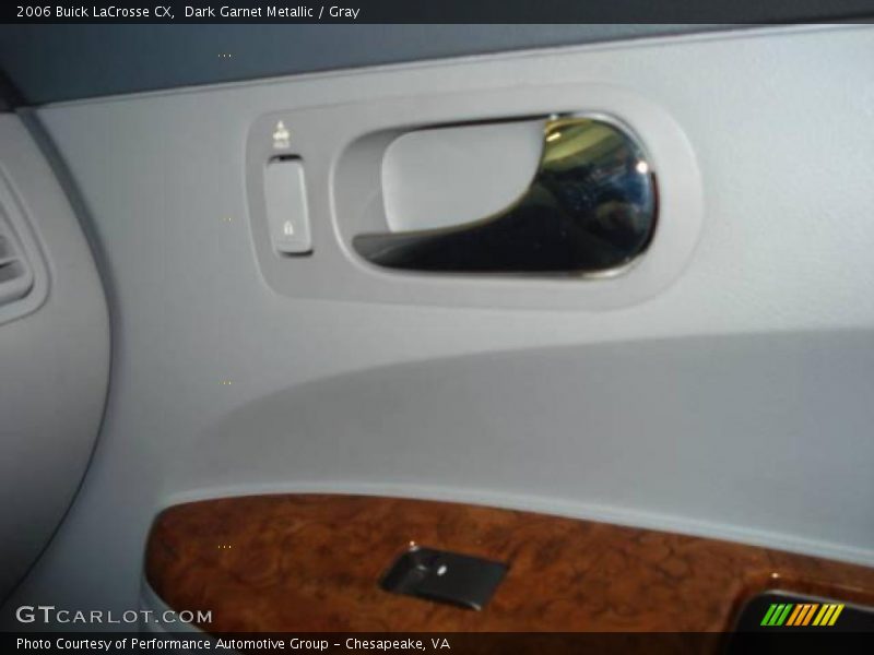 Dark Garnet Metallic / Gray 2006 Buick LaCrosse CX