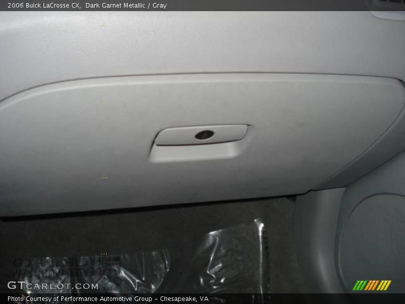 Dark Garnet Metallic / Gray 2006 Buick LaCrosse CX