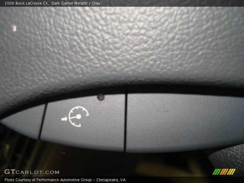 Dark Garnet Metallic / Gray 2006 Buick LaCrosse CX