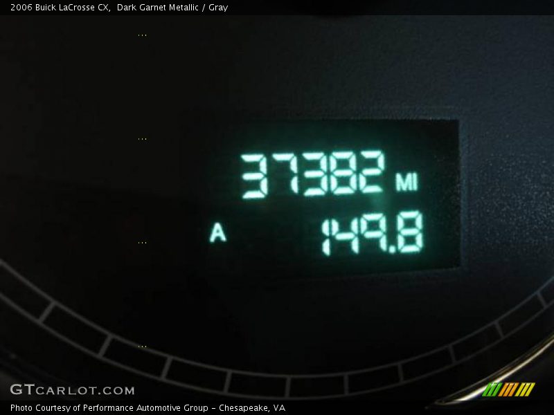 Dark Garnet Metallic / Gray 2006 Buick LaCrosse CX