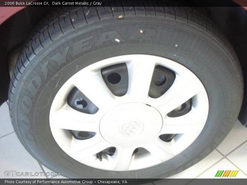 Dark Garnet Metallic / Gray 2006 Buick LaCrosse CX