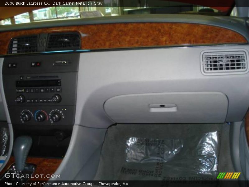 Dark Garnet Metallic / Gray 2006 Buick LaCrosse CX