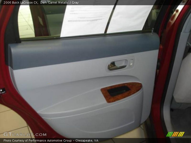 Dark Garnet Metallic / Gray 2006 Buick LaCrosse CX