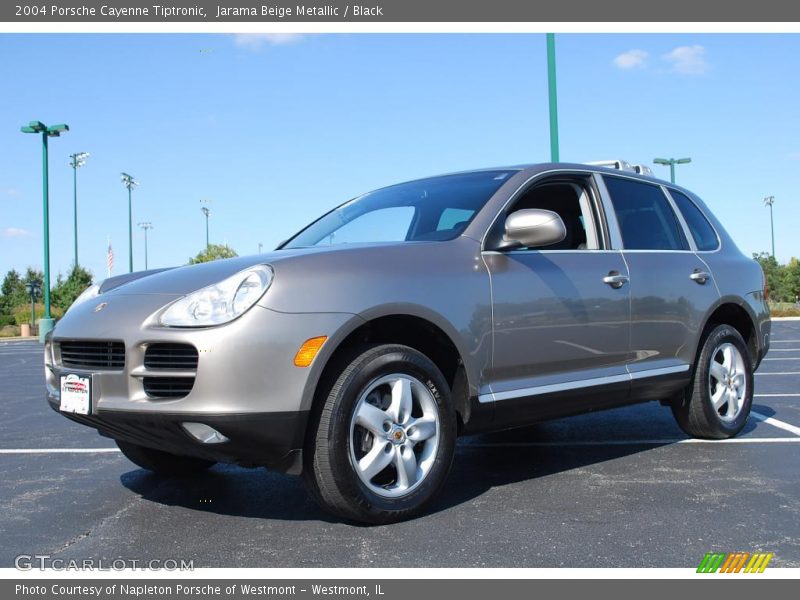 Jarama Beige Metallic / Black 2004 Porsche Cayenne Tiptronic