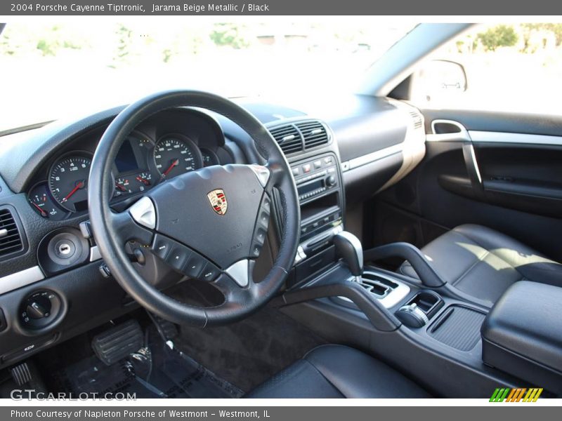Jarama Beige Metallic / Black 2004 Porsche Cayenne Tiptronic