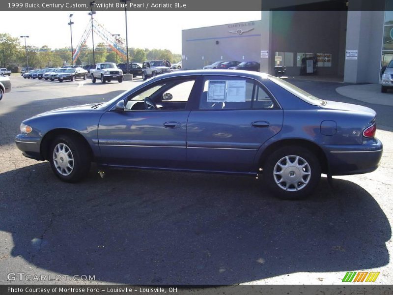 Twilight Blue Pearl / Adriatic Blue 1999 Buick Century Custom