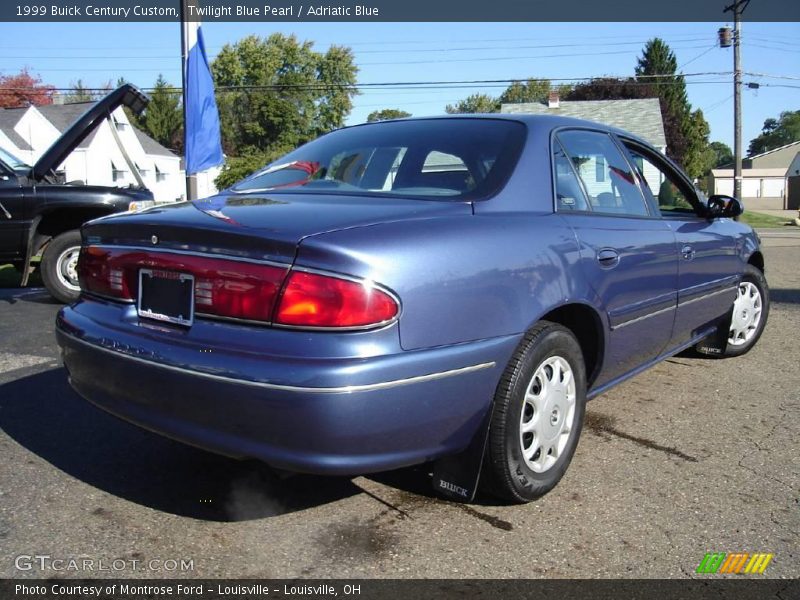 Twilight Blue Pearl / Adriatic Blue 1999 Buick Century Custom