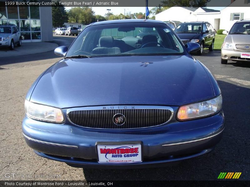 Twilight Blue Pearl / Adriatic Blue 1999 Buick Century Custom