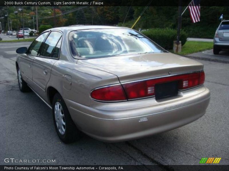 Light Sandrift Metallic / Taupe 2000 Buick Century Custom