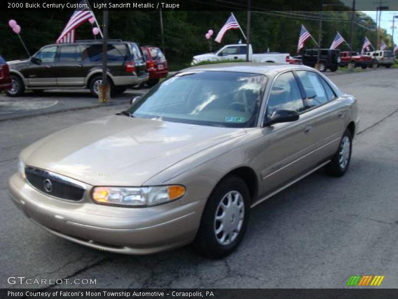 Light Sandrift Metallic / Taupe 2000 Buick Century Custom