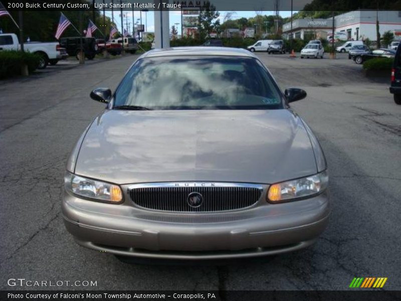 Light Sandrift Metallic / Taupe 2000 Buick Century Custom
