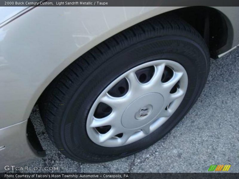 Light Sandrift Metallic / Taupe 2000 Buick Century Custom
