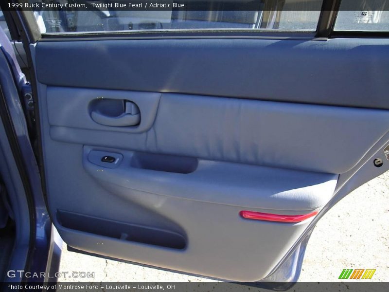 Twilight Blue Pearl / Adriatic Blue 1999 Buick Century Custom