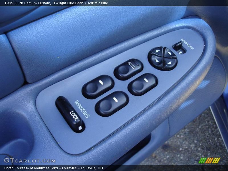 Twilight Blue Pearl / Adriatic Blue 1999 Buick Century Custom