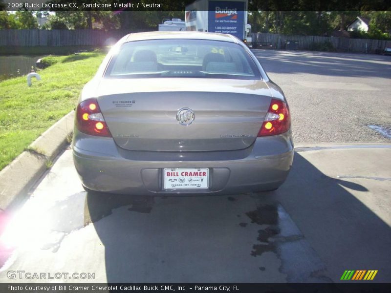 Sandstone Metallic / Neutral 2006 Buick LaCrosse CX