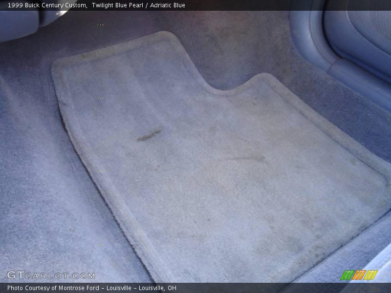 Twilight Blue Pearl / Adriatic Blue 1999 Buick Century Custom