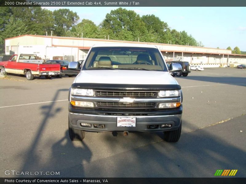 Summit White / Tan 2000 Chevrolet Silverado 2500 LT Extended Cab 4x4