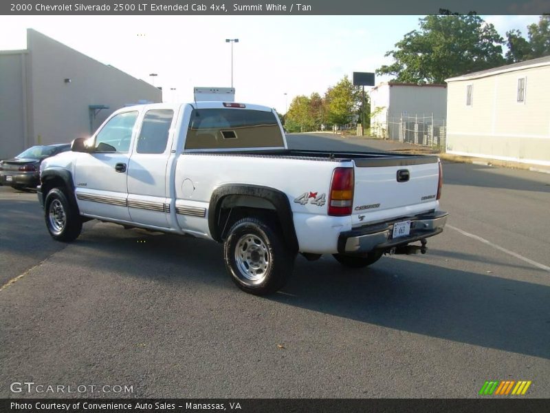 Summit White / Tan 2000 Chevrolet Silverado 2500 LT Extended Cab 4x4