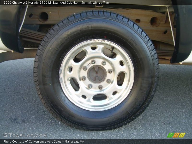 Summit White / Tan 2000 Chevrolet Silverado 2500 LT Extended Cab 4x4