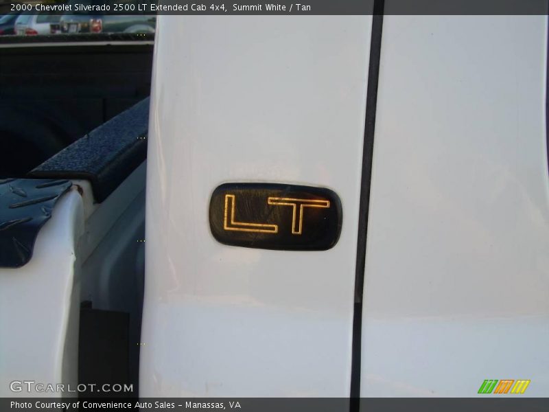 Summit White / Tan 2000 Chevrolet Silverado 2500 LT Extended Cab 4x4