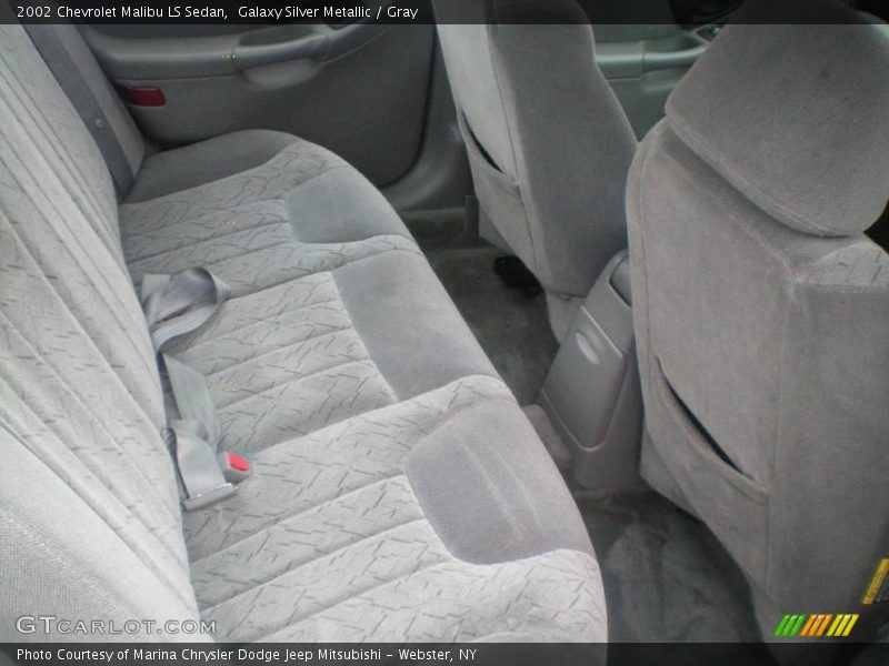 Galaxy Silver Metallic / Gray 2002 Chevrolet Malibu LS Sedan